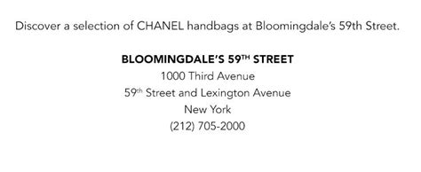 bloomingdales credit card discount chanel|designer Chanel bloomingdale's.